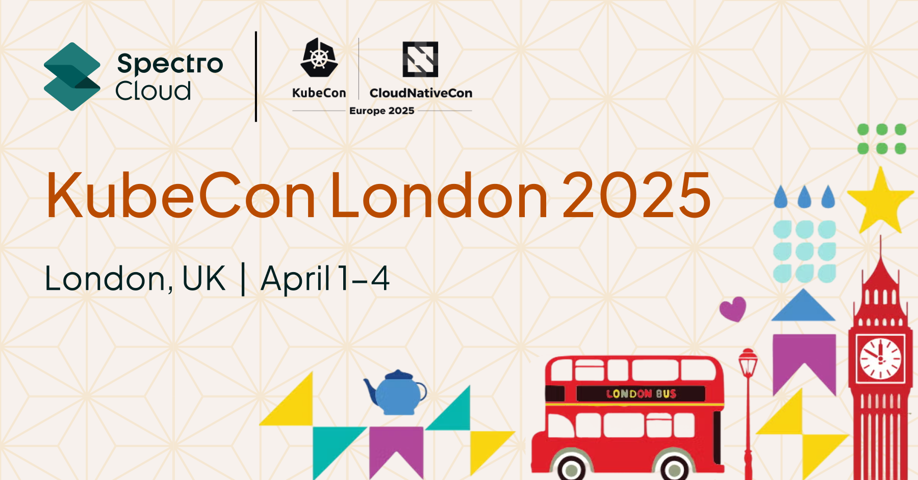 KubeCon + CloudNativeCon Europe 2025 - join us in London